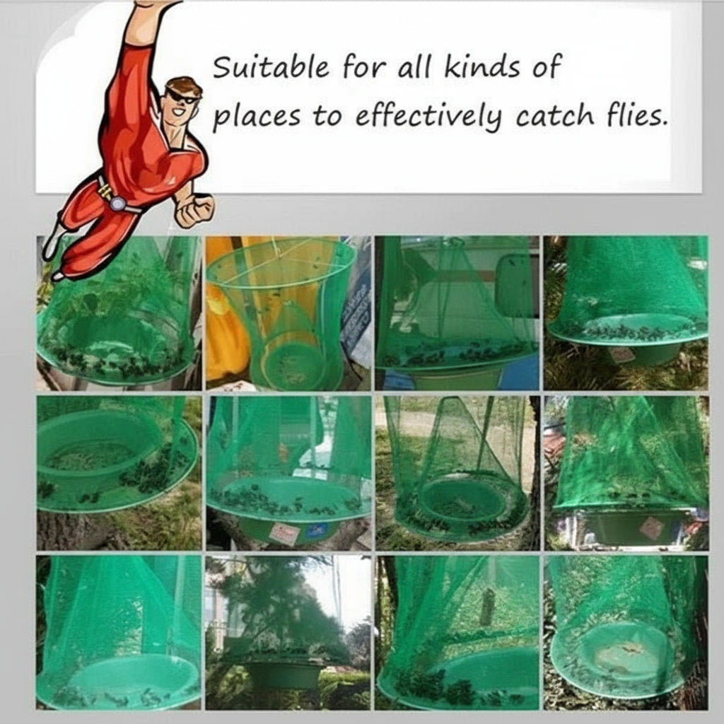 [Hometech] Reusable Fly Trap For Barn And Ranch Use