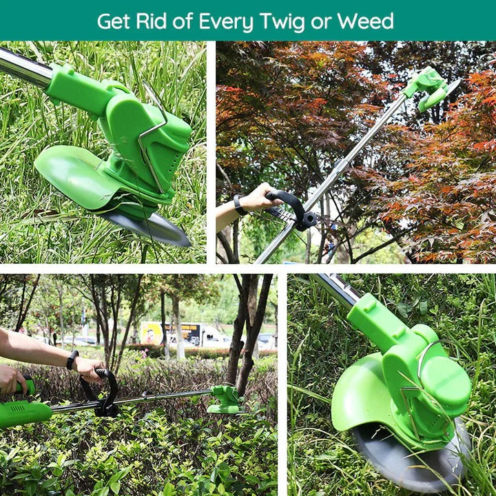 [Hometech] Cordless Electric Grass Trimmer and Lawn Edger