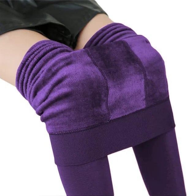 [Hometech] Stretchy Fleece Lined Leggings for Cold Weather