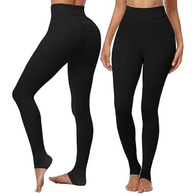 [Hometech] Stretchy Fleece Lined Leggings for Cold Weather