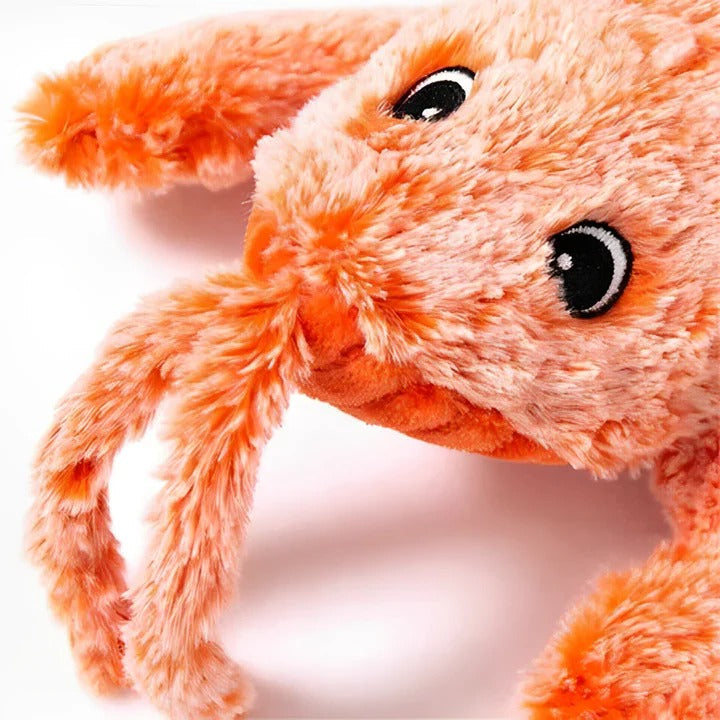[Hometech] Floppy Lobster Dog Toy, Interactive Pet Toy