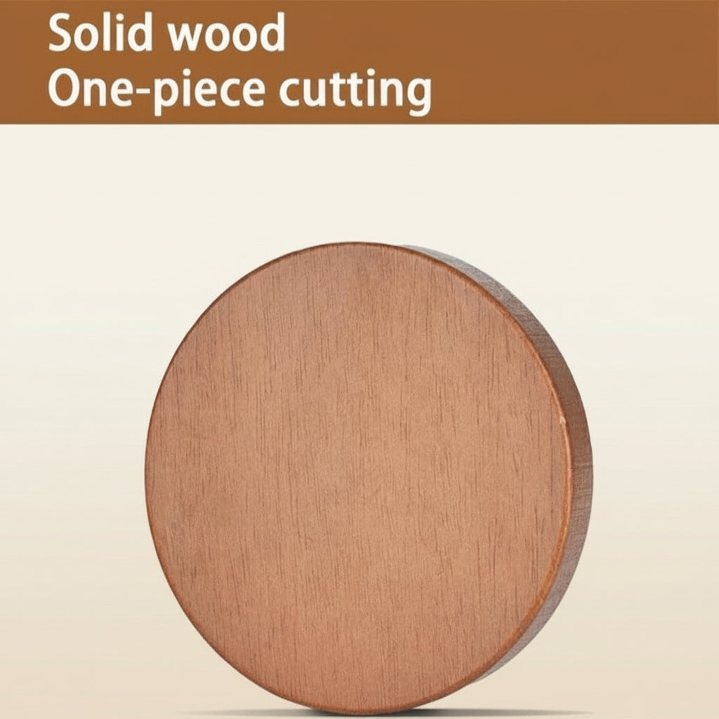 [Hometech] Wood Pot Holder with Heat-Resistant Surface