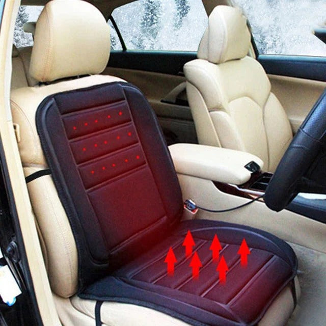 [Hometech] Heated Car Seat Cushion with Wide Coverage