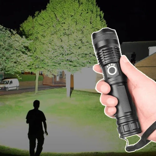 [Hometech] LED Torch Flashlight with XHP50 LED Chip