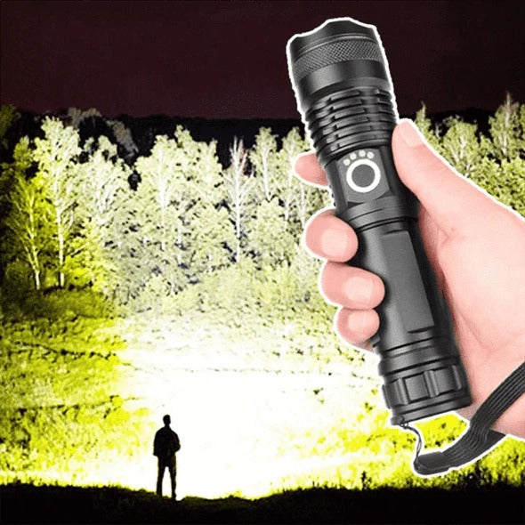 [Hometech] LED Torch Flashlight with XHP50 LED Chip