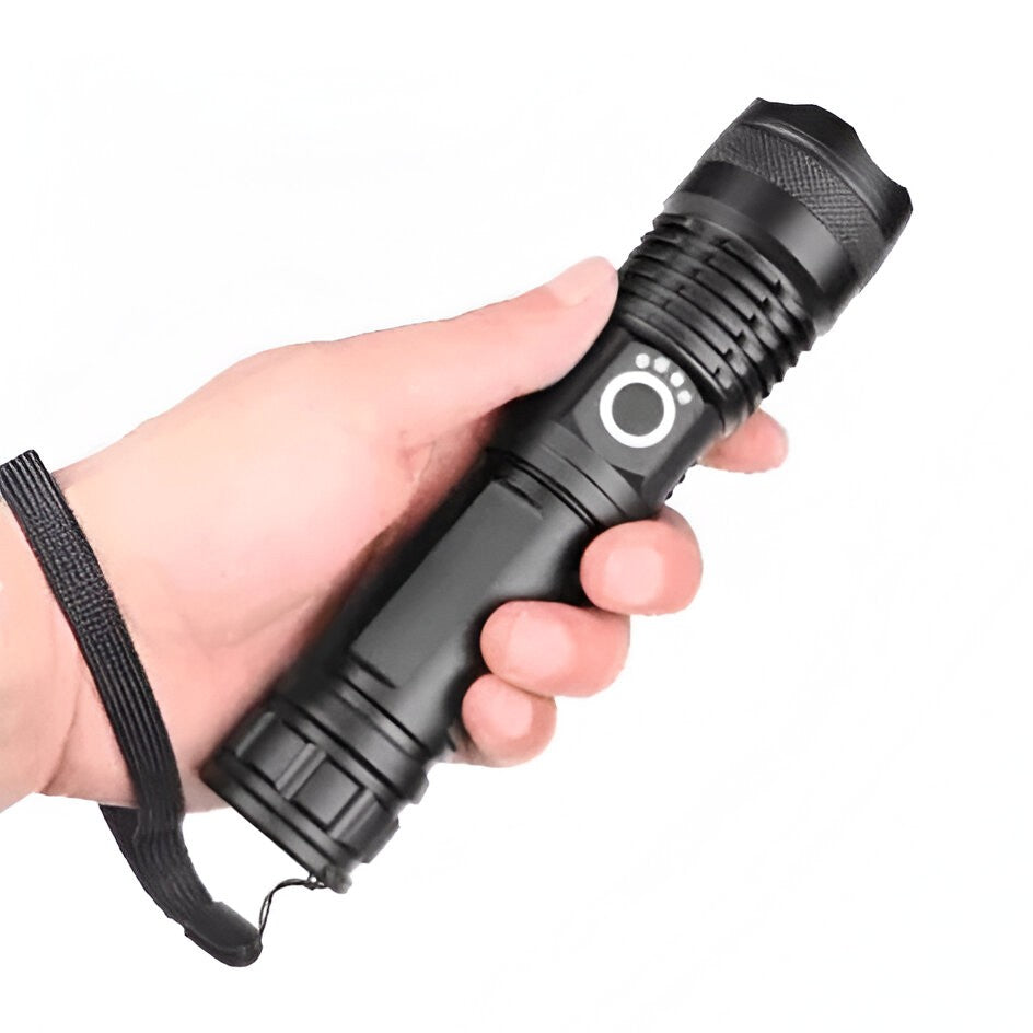 [Hometech] LED Torch Flashlight with XHP50 LED Chip