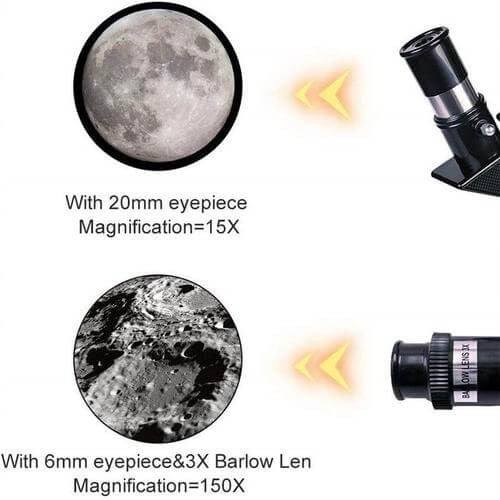 [Hometech] Astronomical Refractor Telescope with Multiple Eyepieces