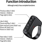 [Hometech] Bluetooth Scrolling Ring Remote Control for Smartphones