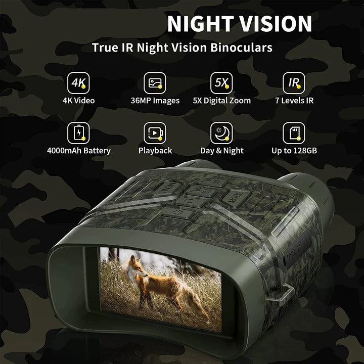 [Hometech] Digital Night Viewing Binoculars with Zoom