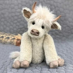 [Hometech] Plush Highland Cow Figure