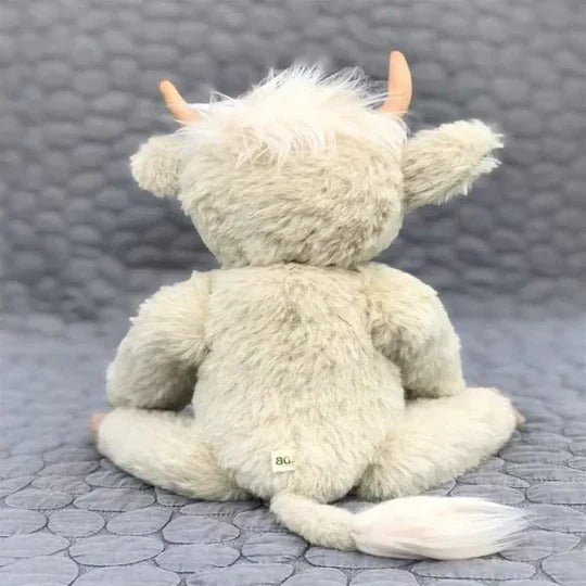 [Hometech] Plush Highland Cow Figure