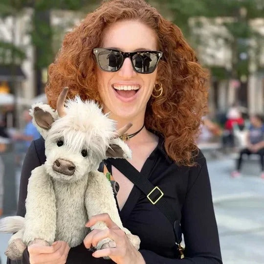 [Hometech] Plush Highland Cow Figure
