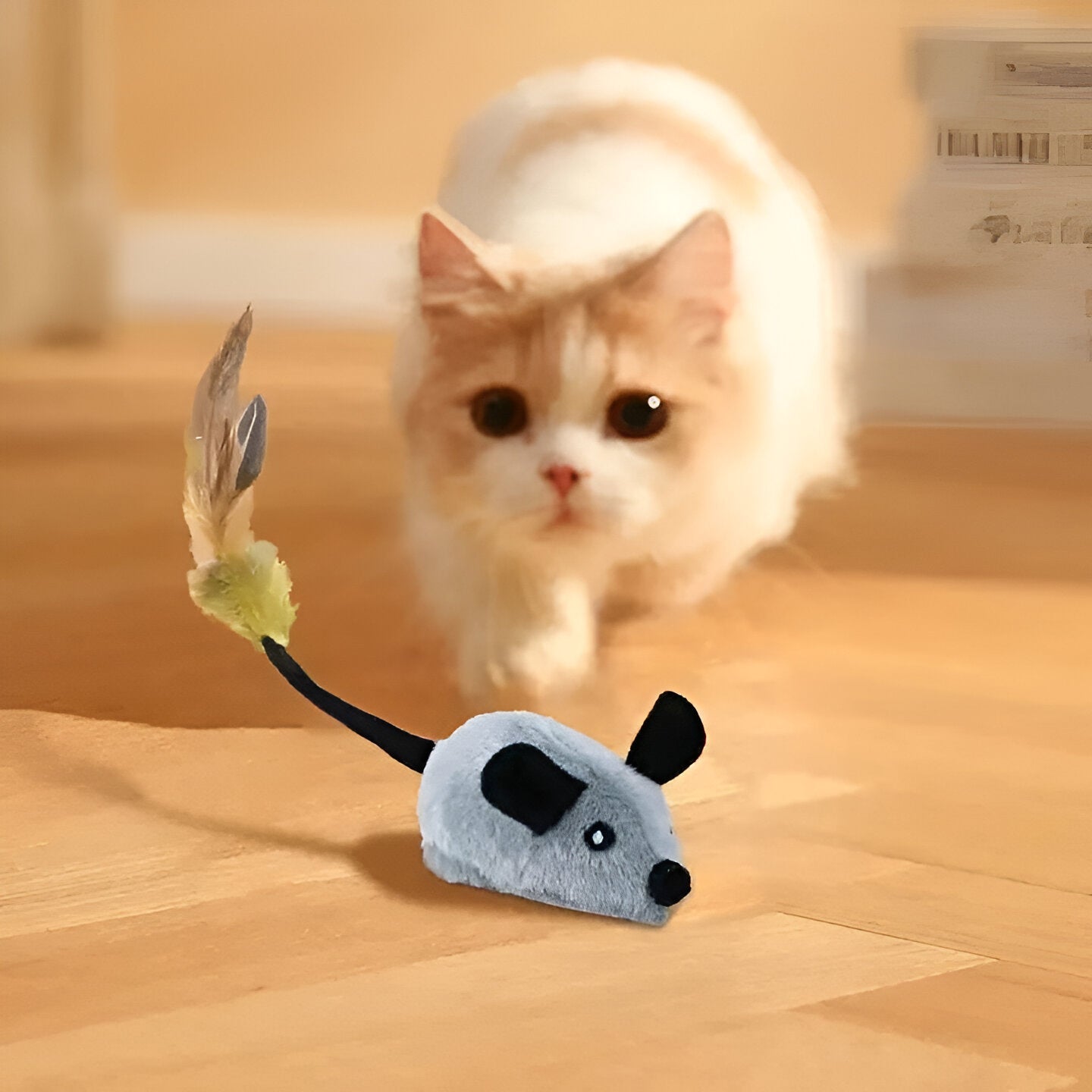 [Hometech] Motion Activated Mouse Shaped Pet Toy