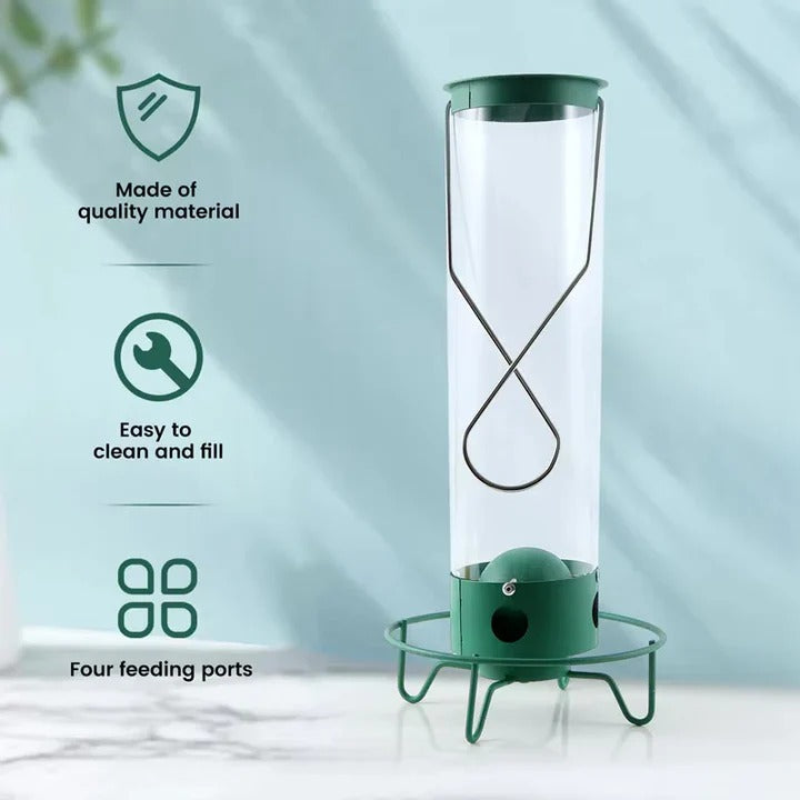 [Hometech] Bird Feeder with Squirrel Deterrent Features