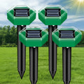[Hometech] Solar Powered Ultrasonic Mole Deterrent Device, Set of 4