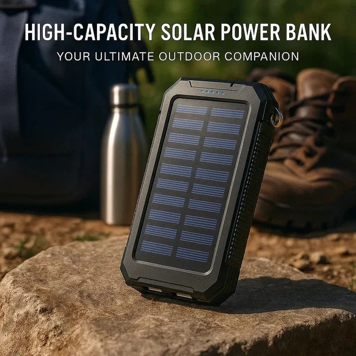 [Hometech] Outdoor Solar Charger 30000mAh Power Bank