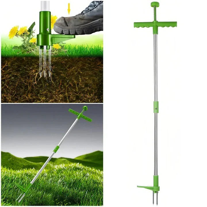 [Hometech] Foot Pedal Weed Puller Tool with Long Handle