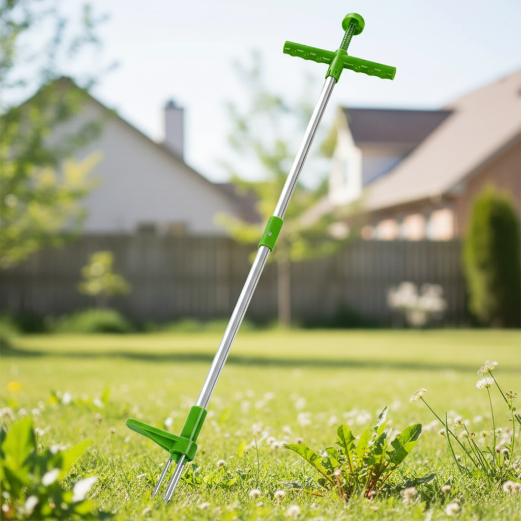 [Hometech] Foot Pedal Weed Puller Tool with Long Handle