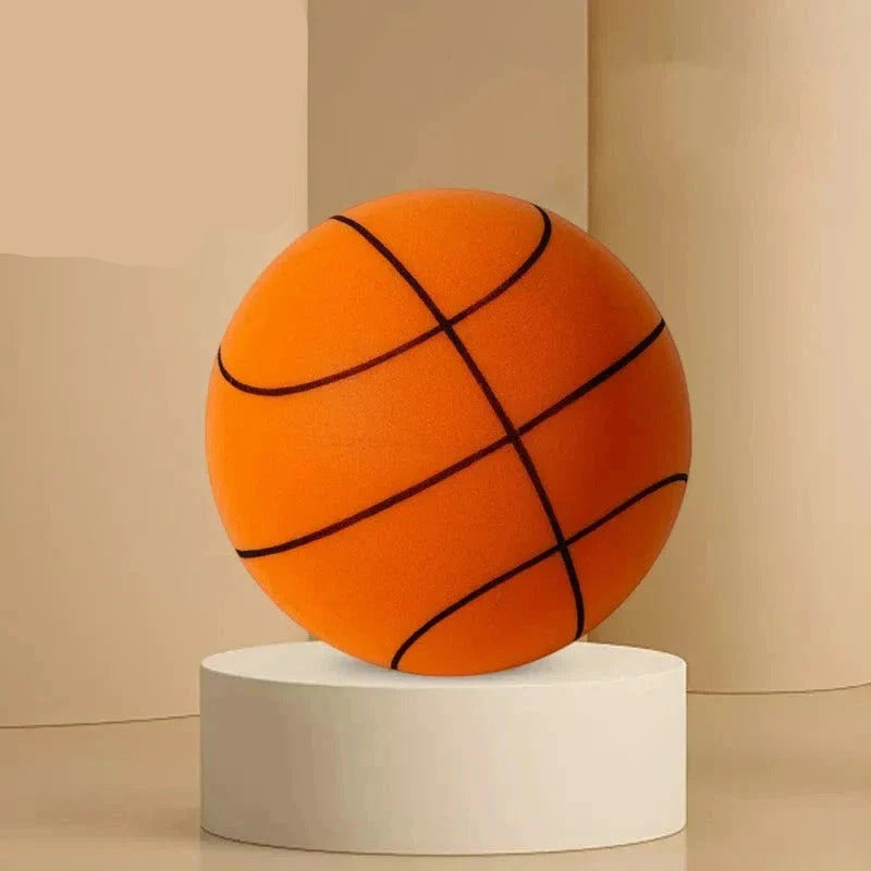 [Hometech] Foam Basketball Non-Inflatable PU Foam Design, Indoor Dribbling Practice