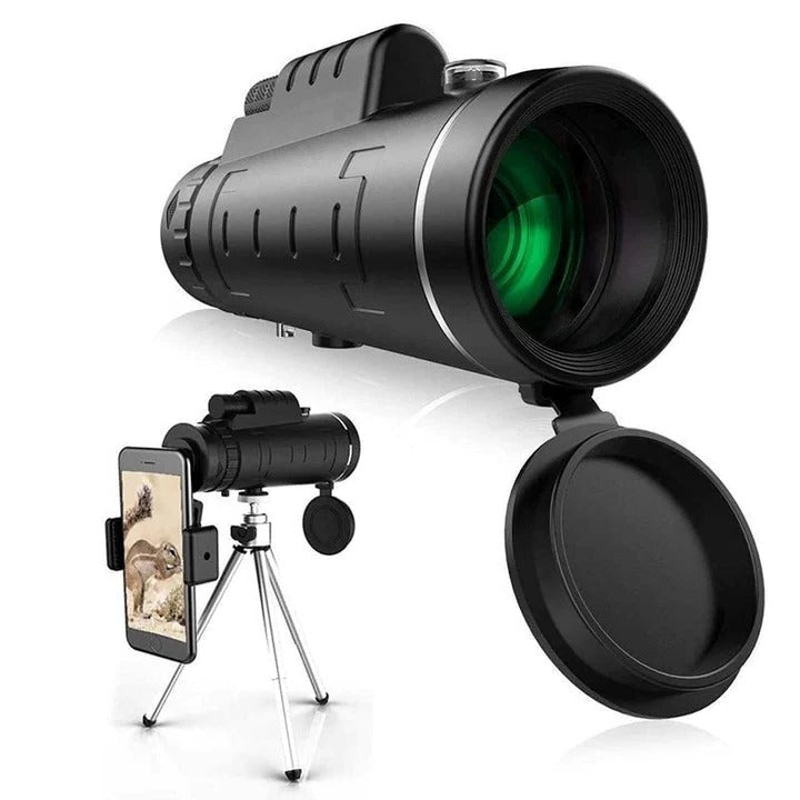 [Hometech] Monocular Telescope with Tripod and Phone Holder