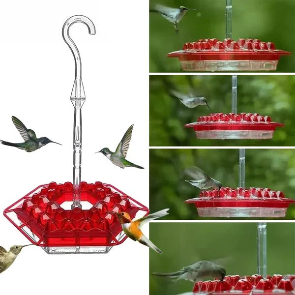 [Hometech] Outdoor Hummingbird Feeder with Ant Moat Feature