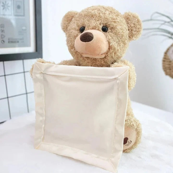 [Hometech] Peek A Boo Teddy Bear Plush Toy