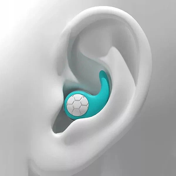 [Hometech] Reusable Silicone Earplugs with Storage Case