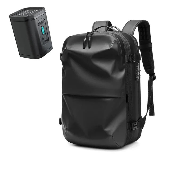 [Hometech] Travel Backpack With Internal Compression and Lockable Zippers