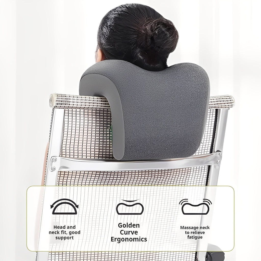 [Hometech] Adjustable Headrest Pillow for Office Chairs with Removable Cover