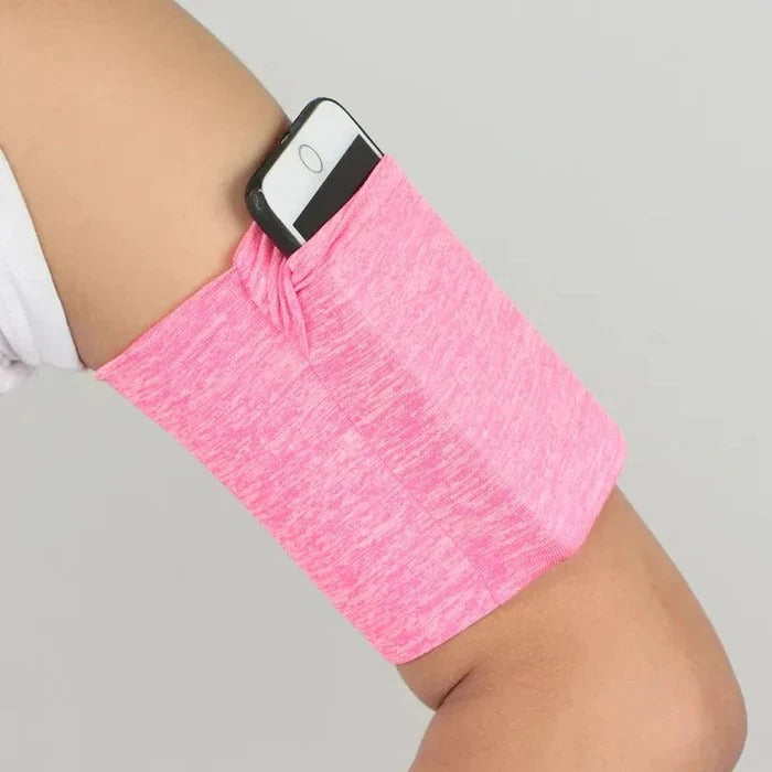 [Hometech] Fitness Arm Bag with Adjustable Phone Pouch for Running and Workouts