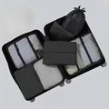 [Hometech] Travel Packing Cube Set, 7 Pieces with Mesh Panels and Bags