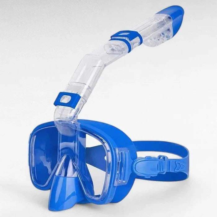 [Hometech] Snorkeling Mask with Dry Top Tube and Adjustable Strap Design