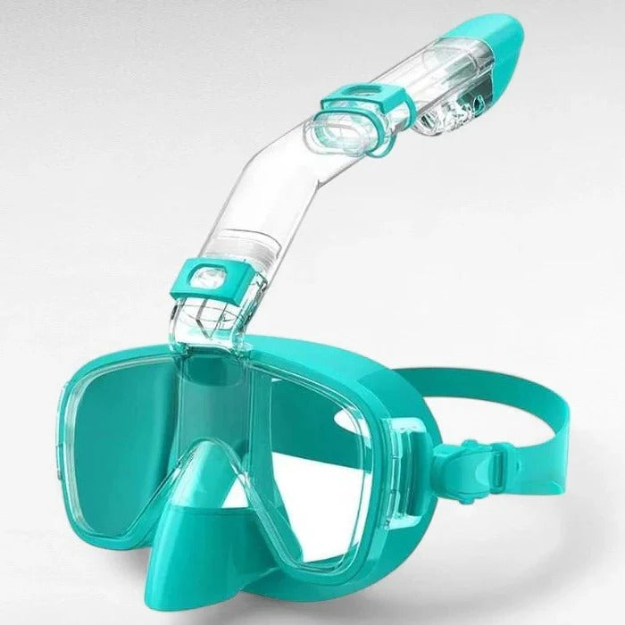[Hometech] Snorkeling Mask with Dry Top Tube and Adjustable Strap Design