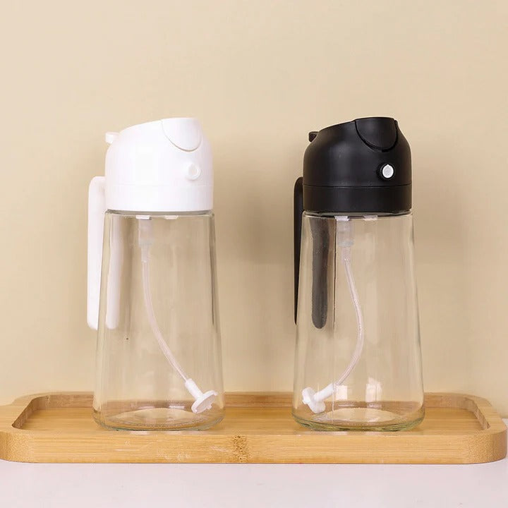[Hometech] Cooking Oil Dispenser Bottle with Refillable Sprayer Design