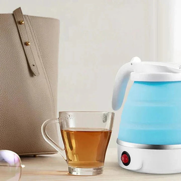 [Hometech] Portable and Foldable Kettle with Electric Plug In Design
