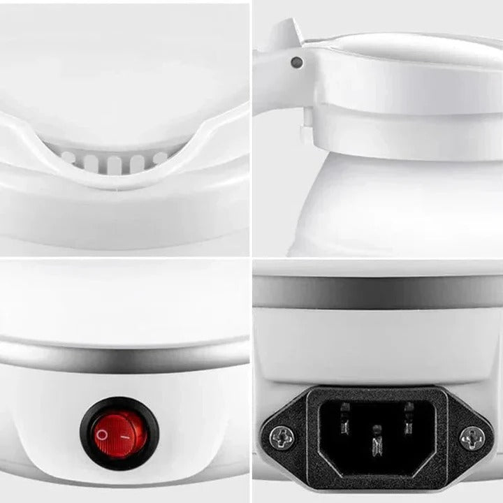 [Hometech] Portable and Foldable Kettle with Electric Plug In Design