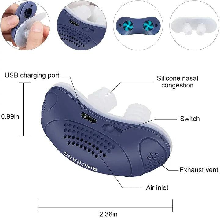 [Hometech] Portable Nasal Micro Blower with USB Charging