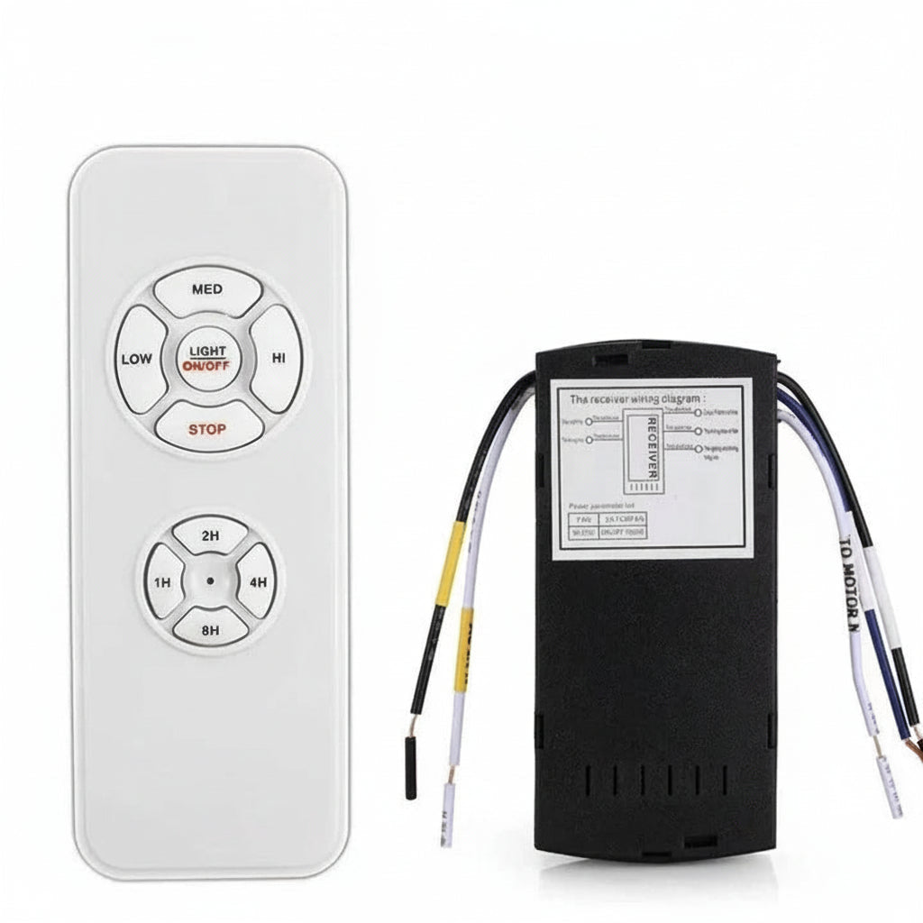 [Hometech] Ceiling Fan and Light with Remote Controller