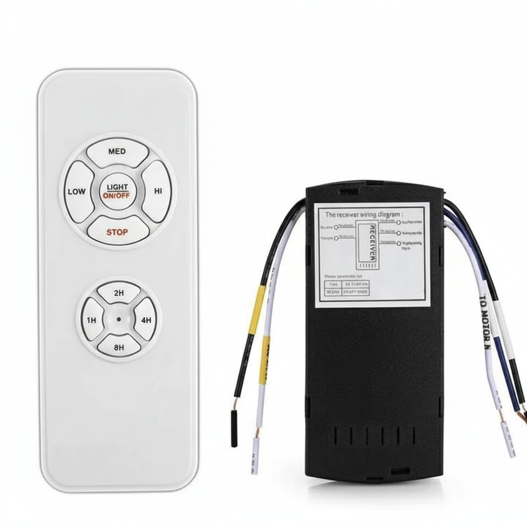 [Hometech] Ceiling Fan and Light with Remote Controller