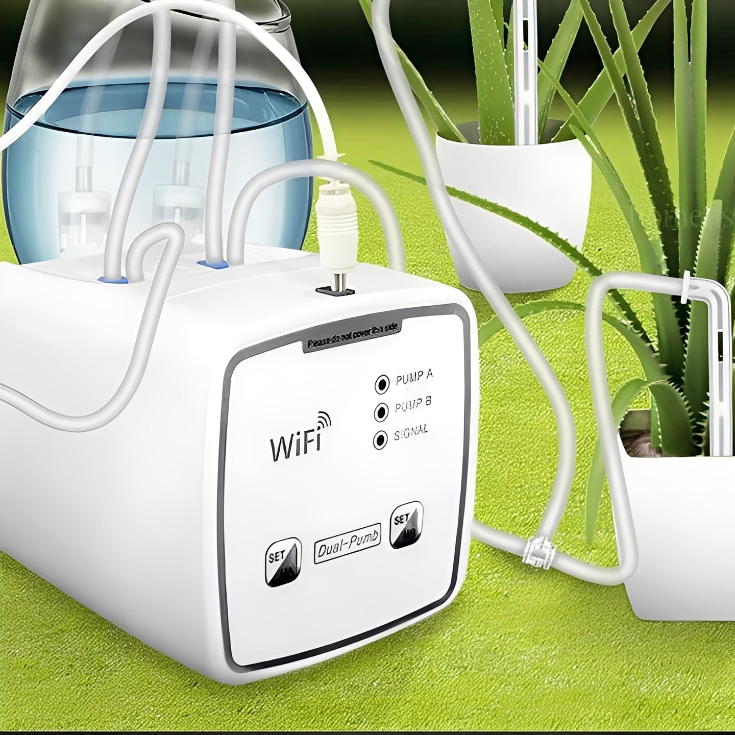 [Hometech] Plant Waterer with WiFi App Control and Drip System
