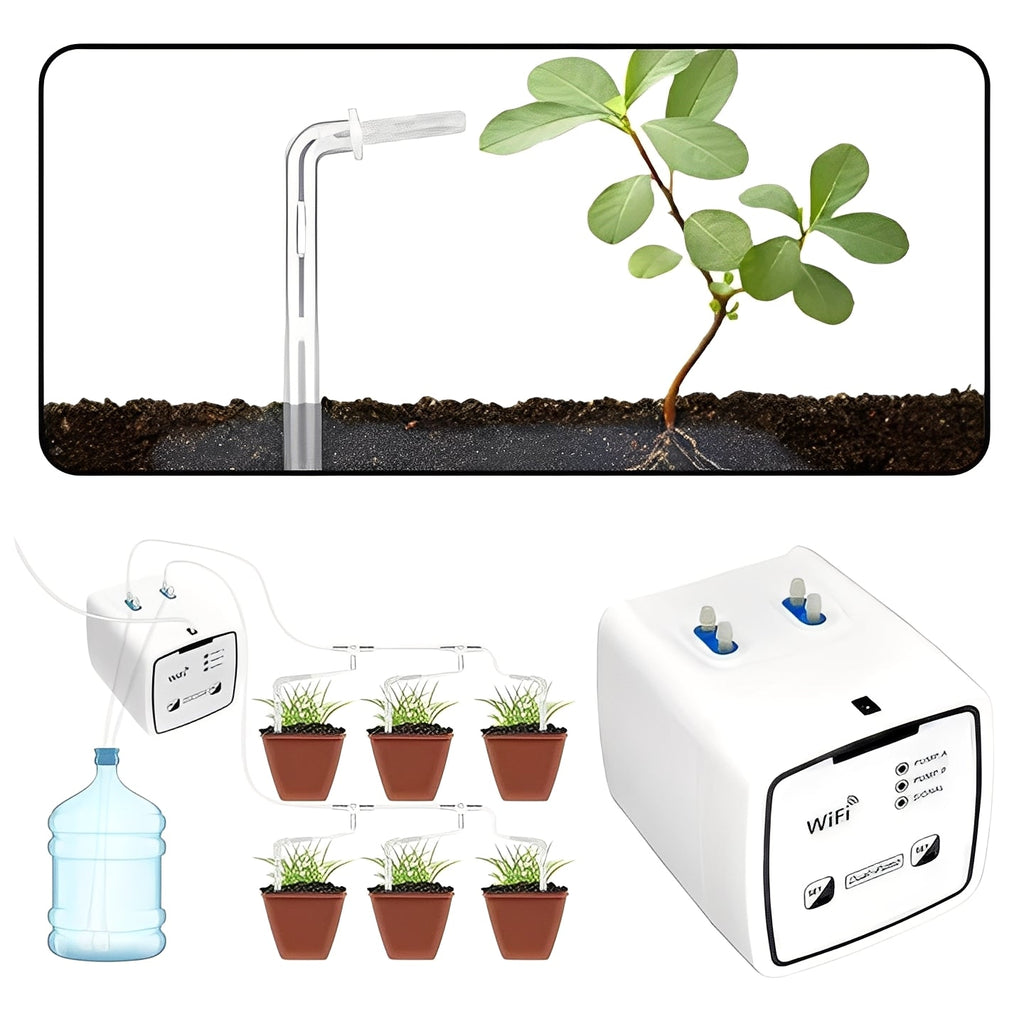 [Hometech] Plant Waterer with WiFi App Control and Drip System