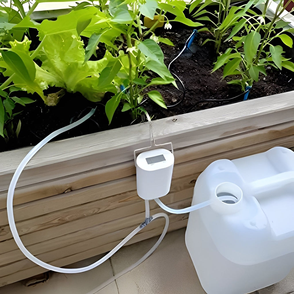 [Hometech] Plant Watering Pump Timer with LCD Display and USB Charging