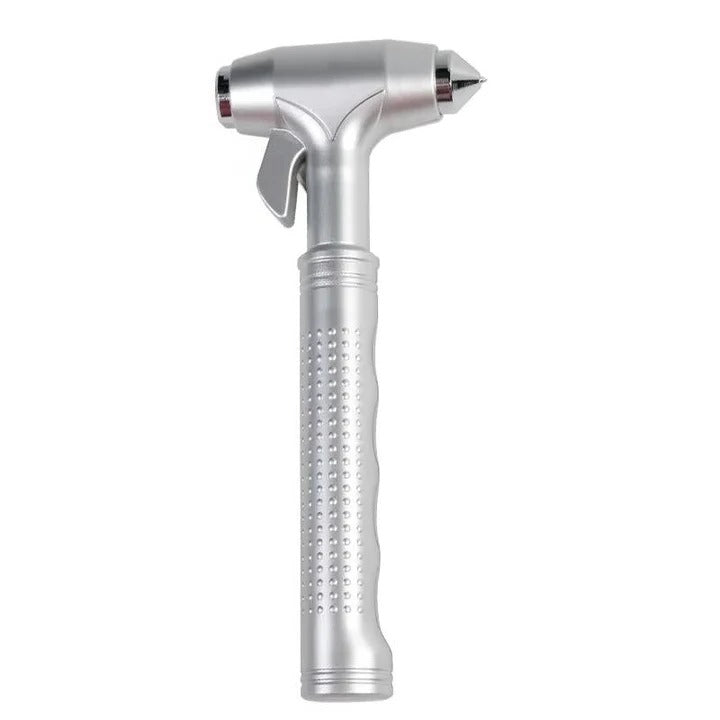 [Hometech] Car Safety Hammer with Tungsten Steel Tip and Seatbelt Cutter, Set of 3