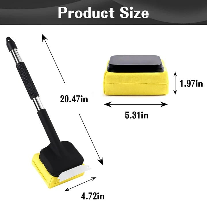 [Hometech] Barbecue Grill Brush with Steam Cleaning Feature and Scraper Tool