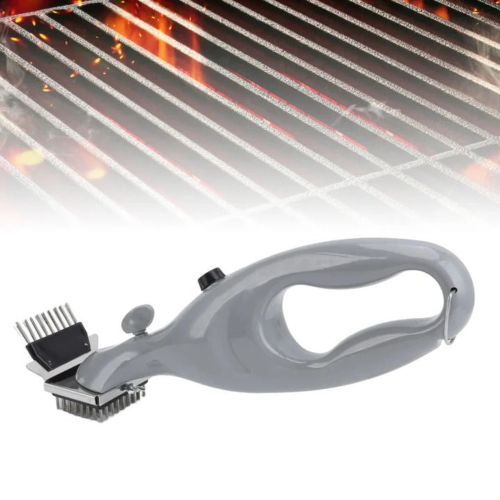 [Hometech] Steam Cleaning Brush for Barbecue Grills with Stainless Bristles