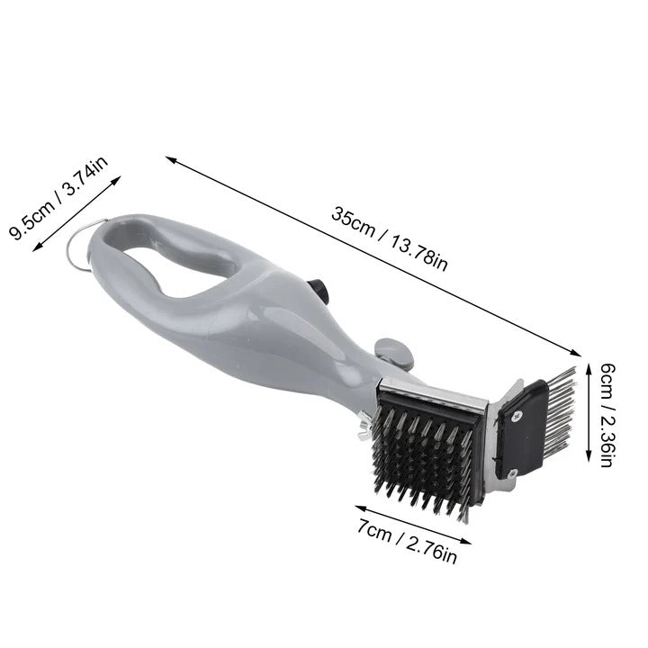 [Hometech] Steam Cleaning Brush for Barbecue Grills with Stainless Bristles