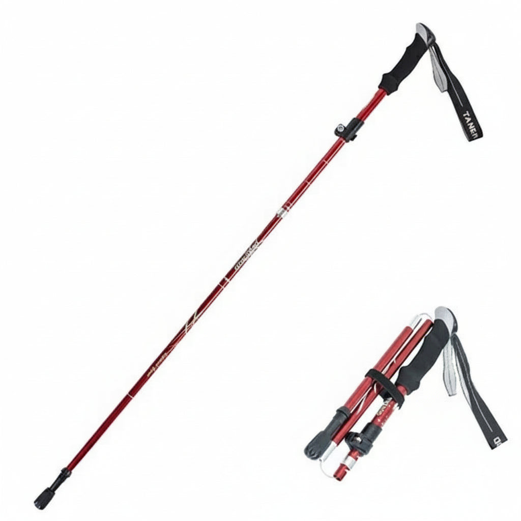 [Hometech] Foldable Hiking Pole and Adjustable Trekking Gear