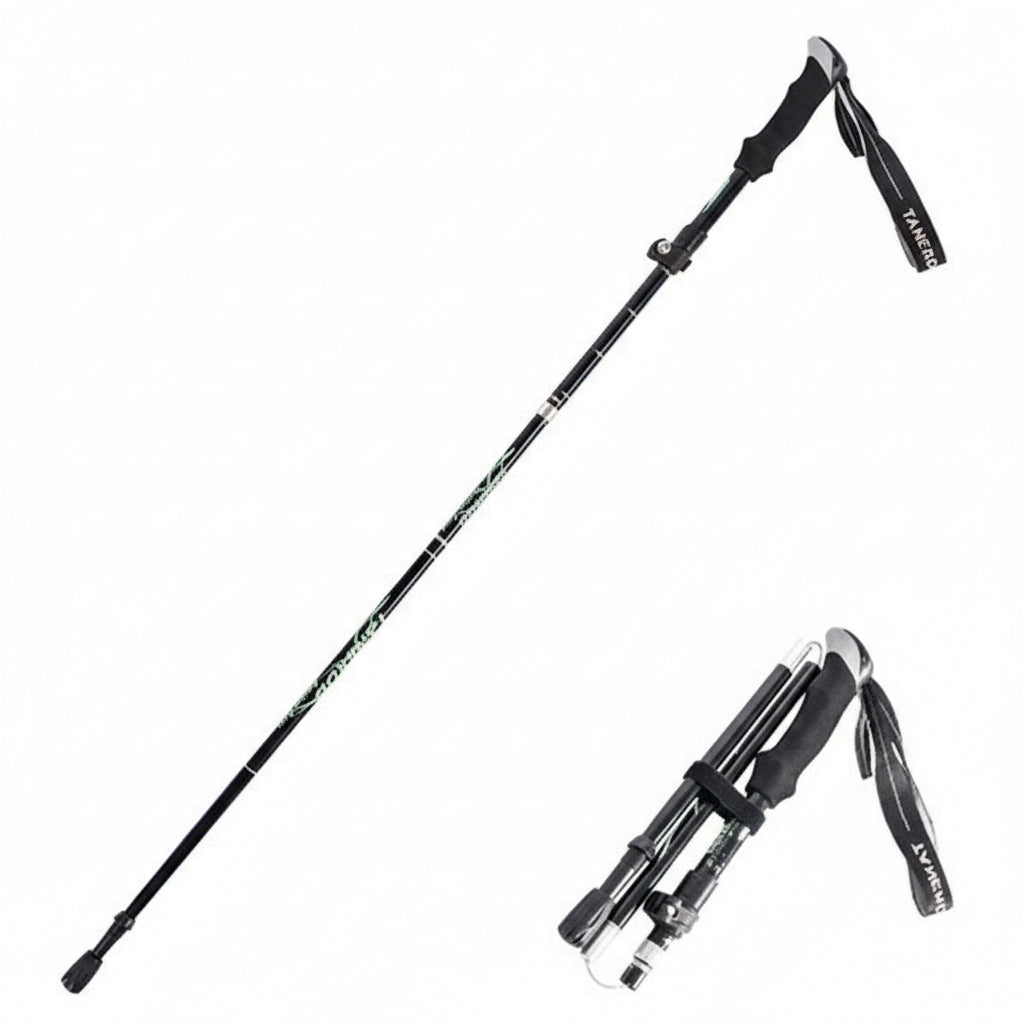[Hometech] Foldable Hiking Pole and Adjustable Trekking Gear