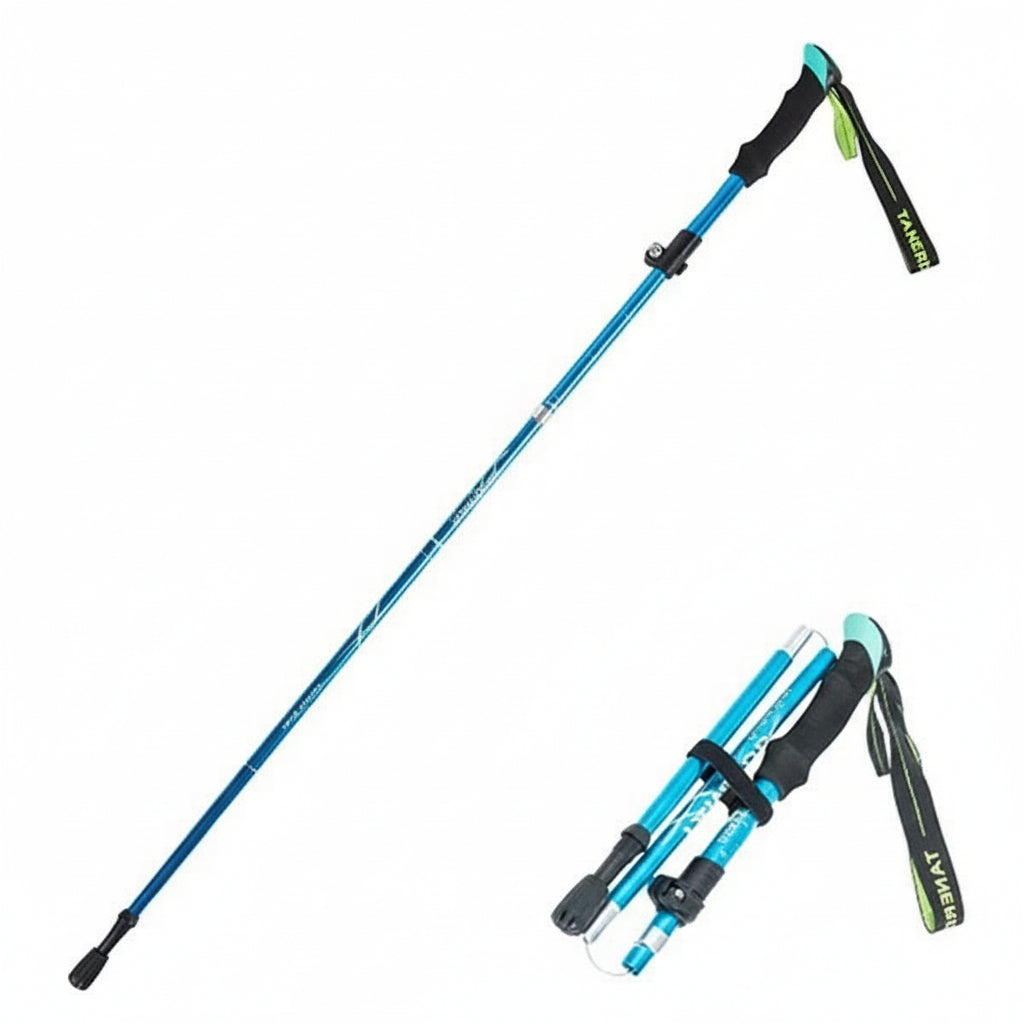 [Hometech] Foldable Hiking Pole and Adjustable Trekking Gear