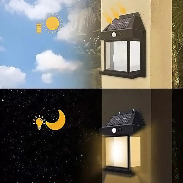 [Hometech] Solar Powered LED Lights for Outdoors with Motion Sensor